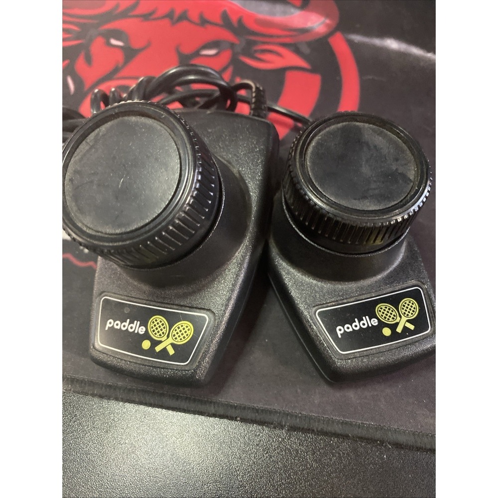 Atari 2600 CX-30 Paddle controllers Cleaned Pair A1